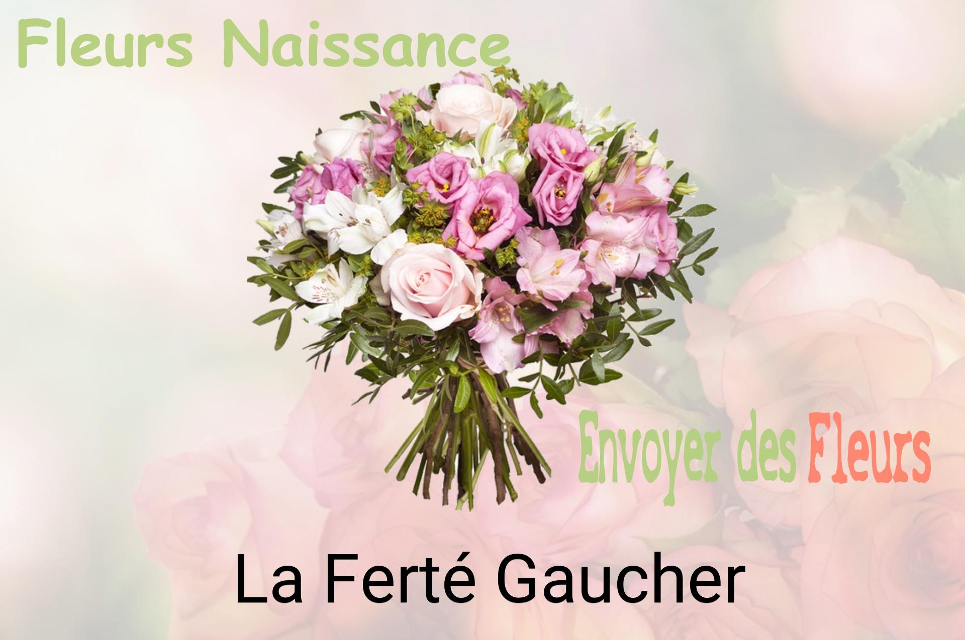 Bouquet de fleurs de naissance livré à La Ferté-Gaucher